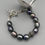 Thumbnail: Baroque Pearl & Marcasite Sterling Bracelet