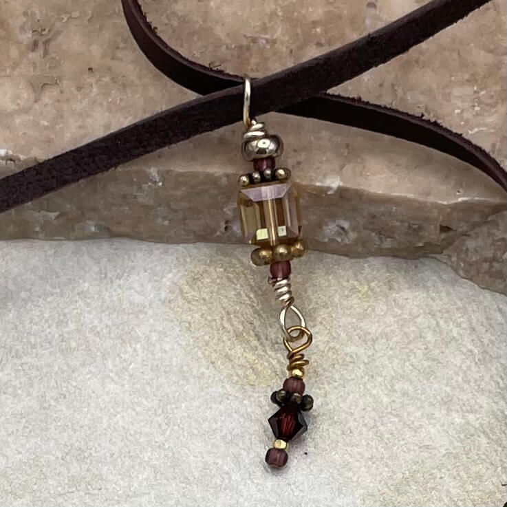 Thumbnail: Gold Obsidian Warrior Bracelet