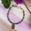Thumbnail: Amethyst & Pearl Floating Lotus Bracelet