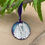 Thumbnail: Pearl Unfurled Fern Raku Medallion