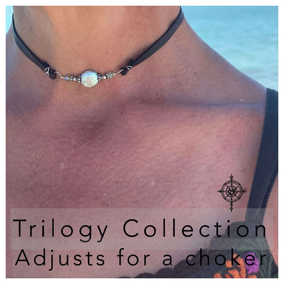 Thumbnail: Pearl Truth Seeking Choker, Bracelet & Anklet