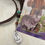 Thumbnail: St. Francis of Assisi Turquoise & Leather Bookmark