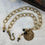 Thumbnail: Black Onyx Vintage Coin Bracelet