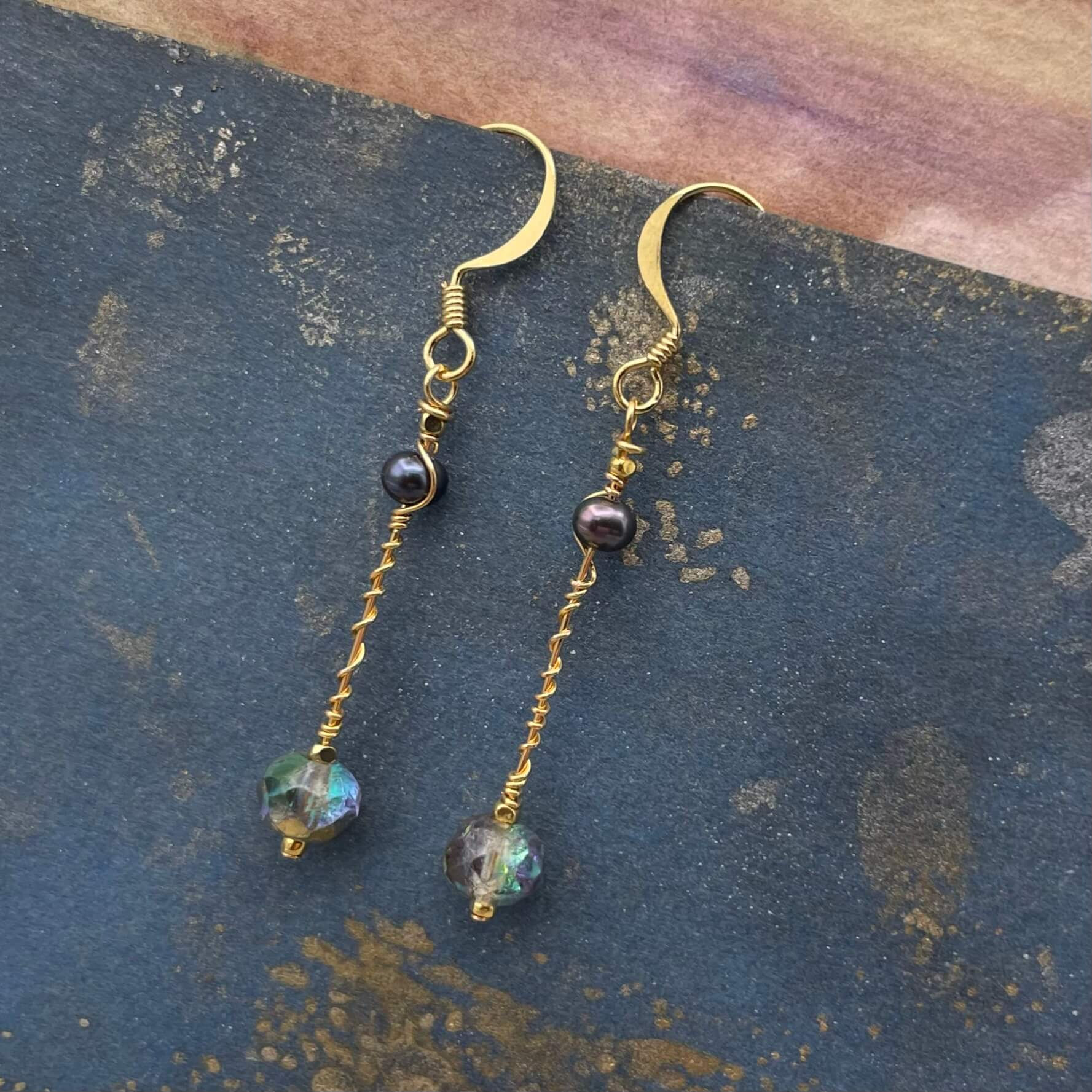 Pearl Celestial Earrings