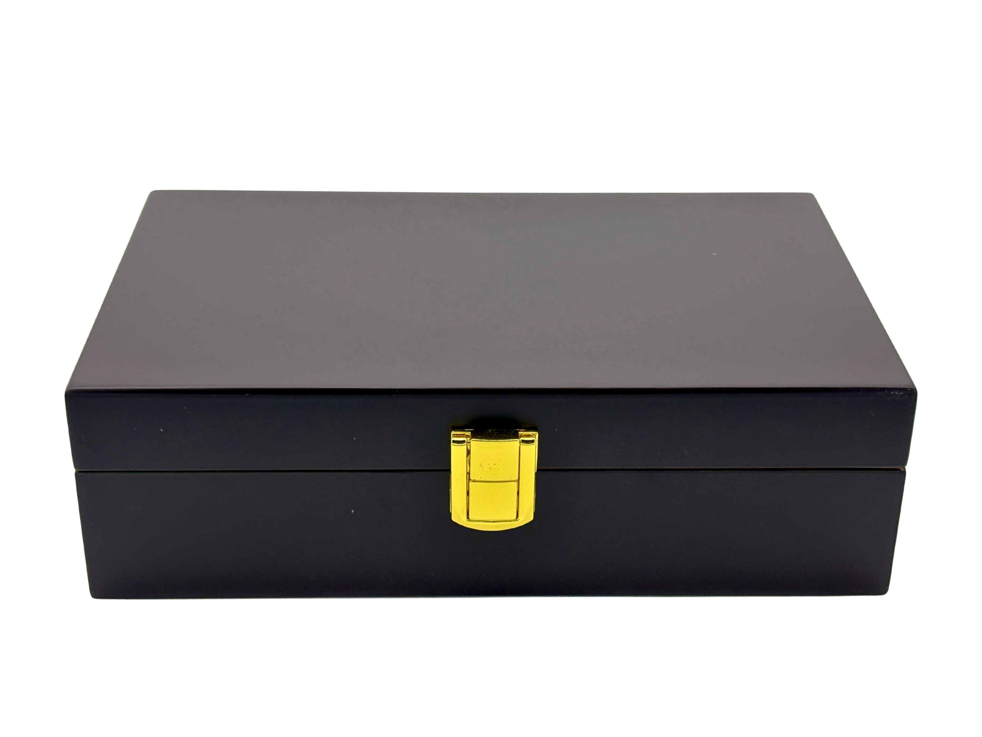 Clasp Mahogany Humidor 10 Cigars