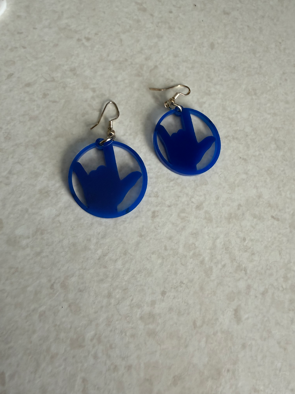 Thumbnail: ASL Icon Drop Earrings