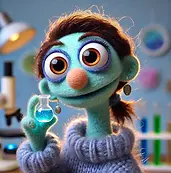 DALL·E 2025-02-28 10.54.52 - A whimsical Muppet-style character inspired by a 23-year-old