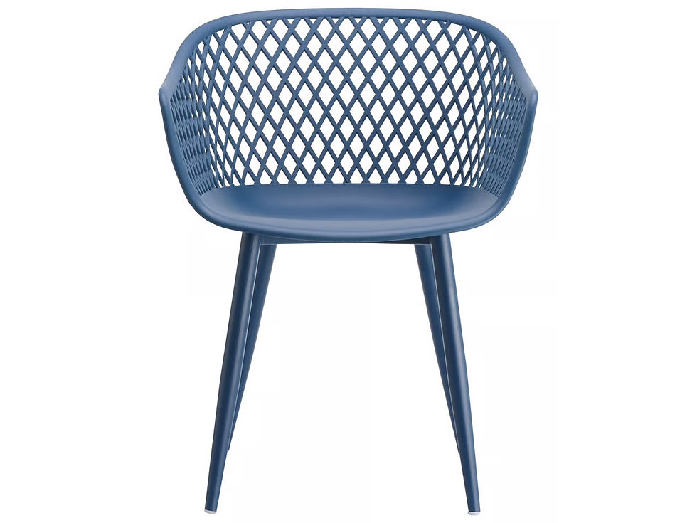 Thumbnail: Moe’s - Piazza Outdoor Chair Blue