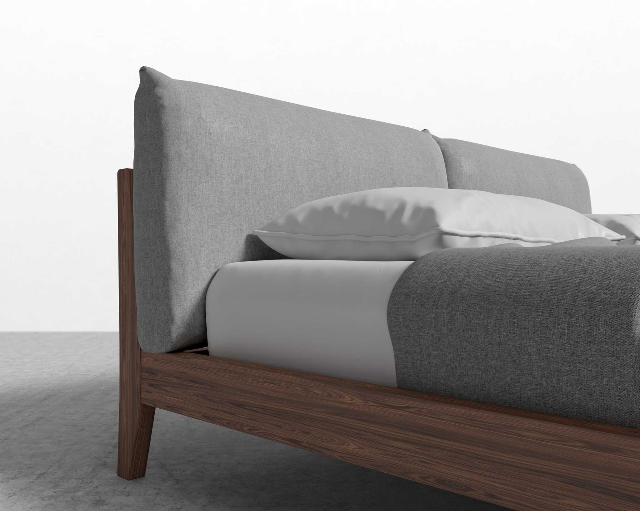 Rove Concepts Mikkel Bed Frame Pillow (Various Colours)