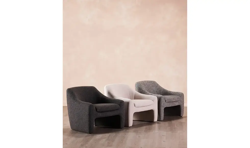 Thumbnail: Moe’s Kenzie Accent Chair (Shadowed Grey)