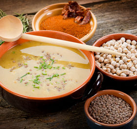 Soup And Ingredients