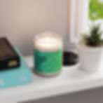 Thumbnail: Scented Soy Candle, 9oz - Badminton Court Jade