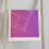 Thumbnail: OnTrend Sports Badminton Court Sunset Gradient Hand towel
