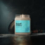 Thumbnail: Scented Soy Candle, 9oz - Badminton Court Light Blue