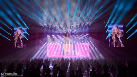 Set design Ivy Queen