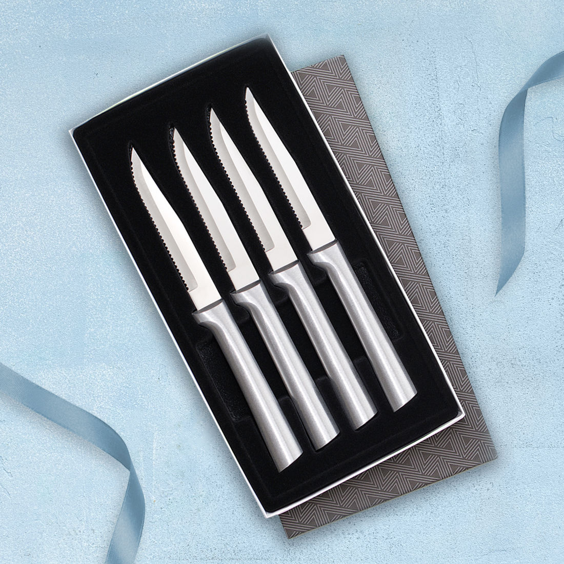 Serrated Steak Knives Gift Set (4)
