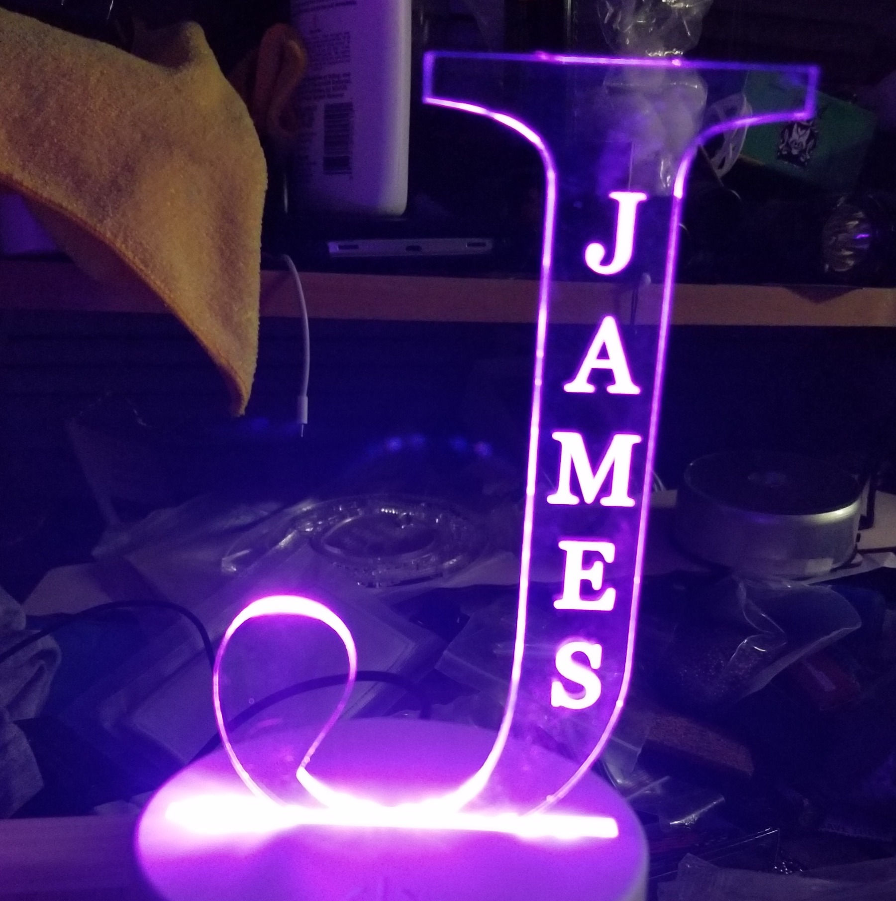 Initial and Name (Personalized)