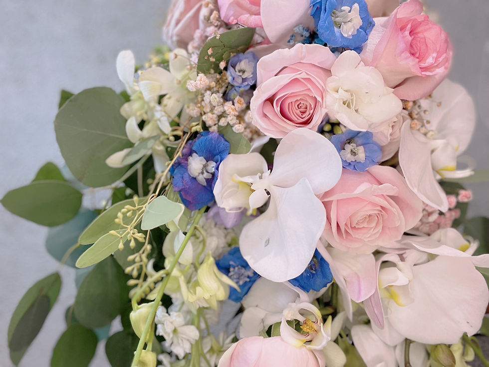 Thumbnail: Waterfall Bridal Bouquet II