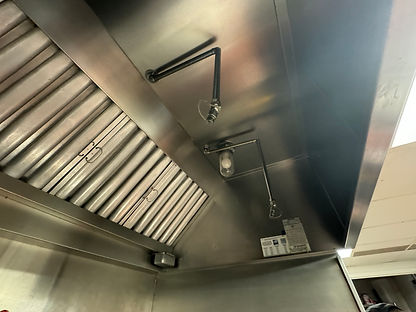 Kitchen Hood with Clean Filters