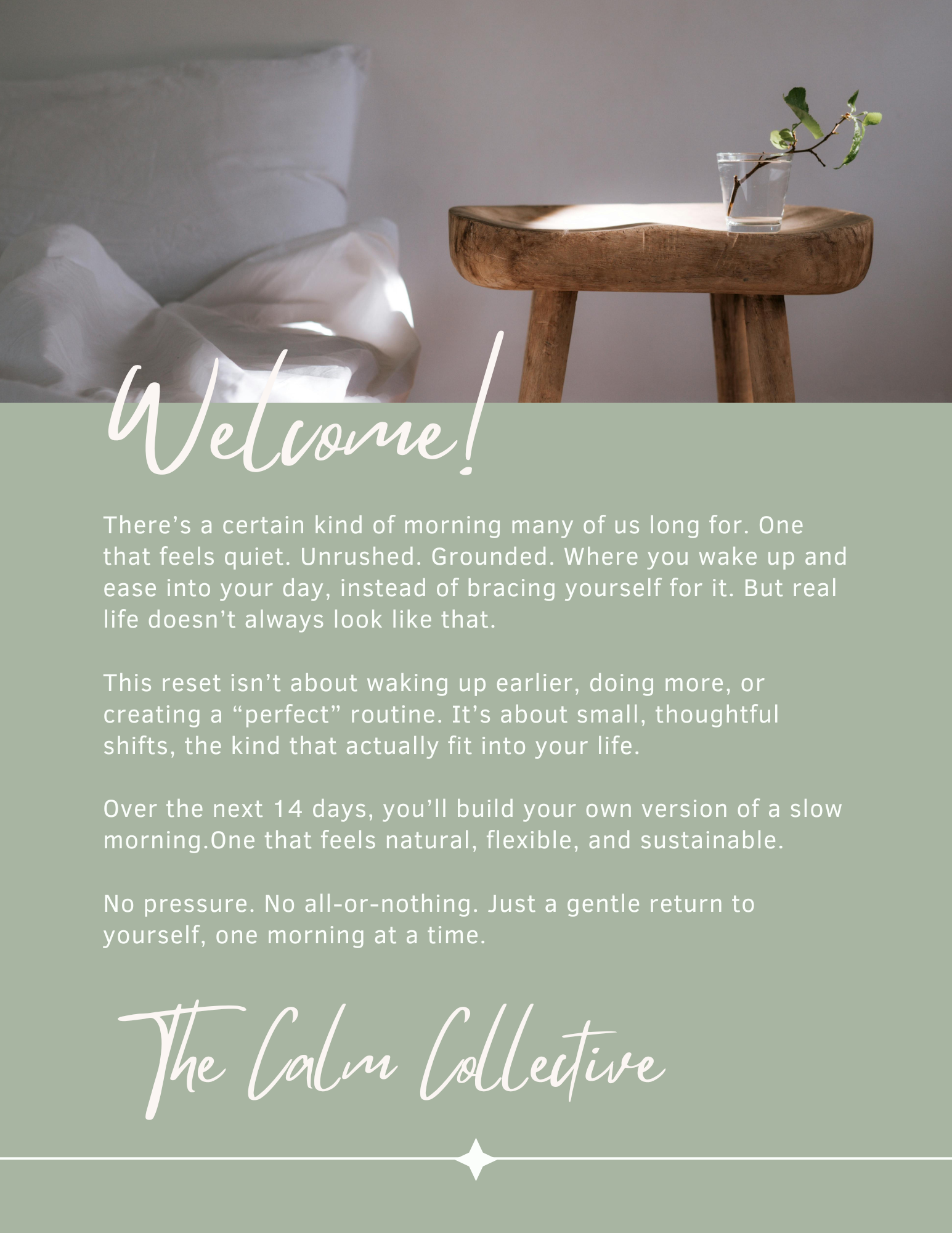 The 14-Day Slow Morning Reset Guide - Digital Download