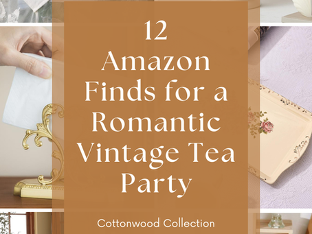 12 Antique-Inspired Tea Party Table Decor Finds for Spring