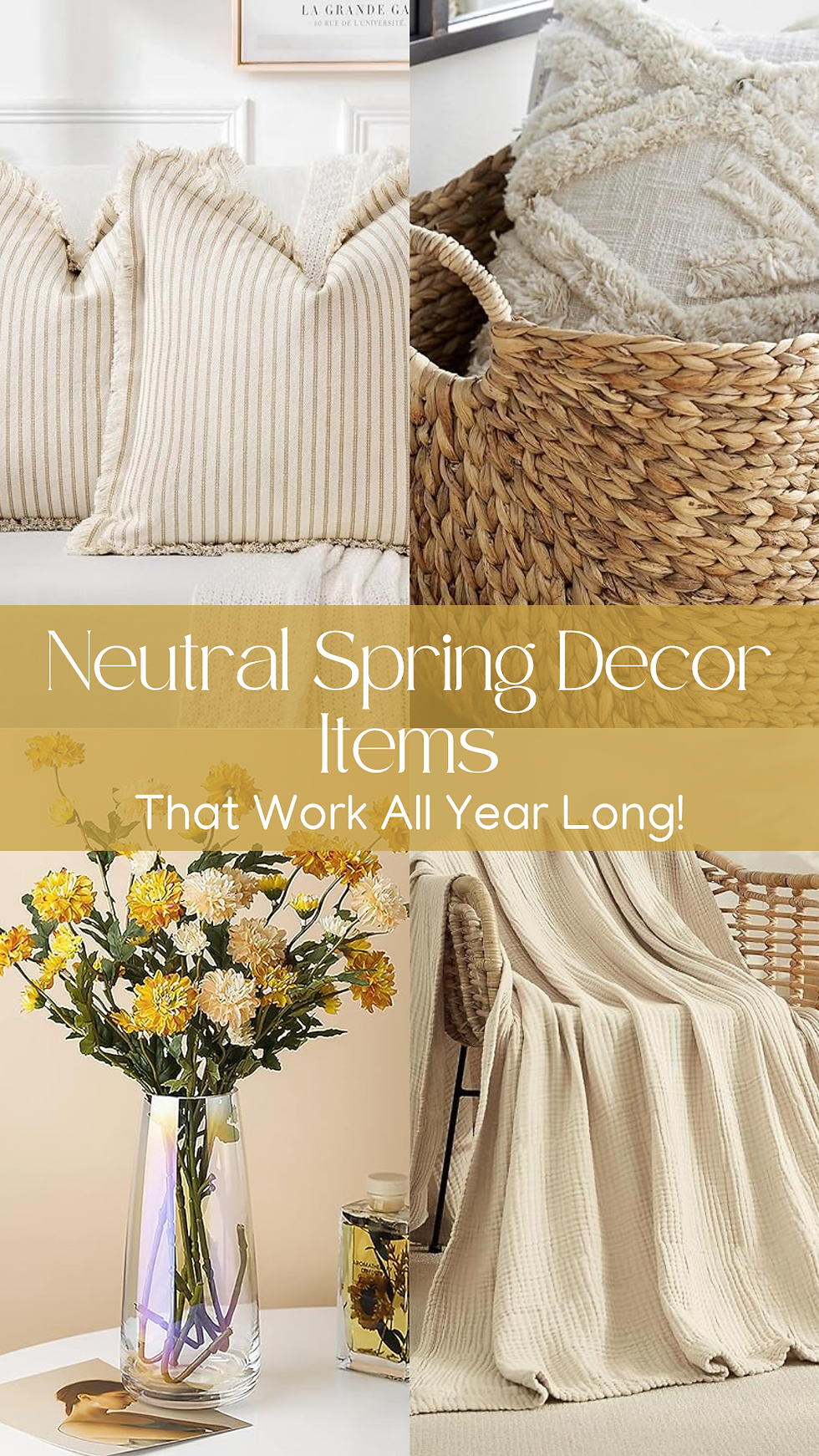 8 Neutral Spring Decor Pieces That Work All Year Long