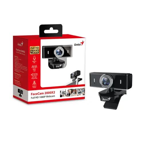 Camara Genius Full Hd 1080p Full Hd Camara Genius 8000 Webcam New