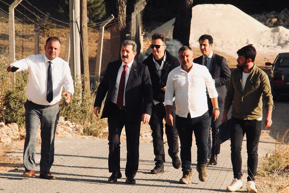 Muğla Valisi Sayın Orhan Tavlı ve Ula Belediye Başkanı Sayın Özay Türkler şantiyemizi ziyaret etti.