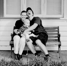 Jackie Matt and baby Georgia