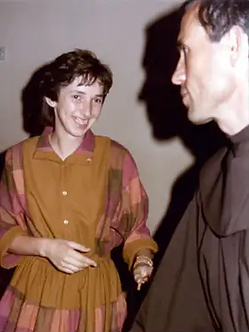 Padre Tomislav Vlašić e Marija Pavlović