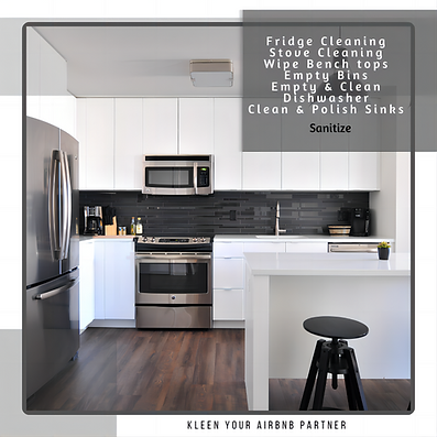 Kitchen Cleaning Checklist