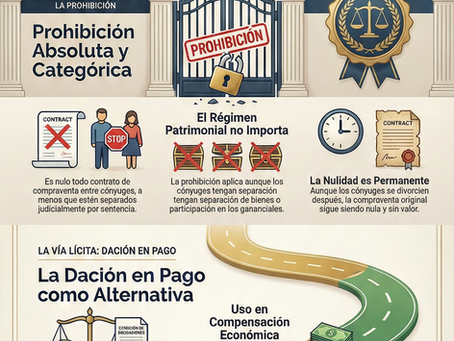 La Compraventa entre Cónyuges: El rigor de la nulidad absoluta y las vías lícitas de reestructuración patrimonial