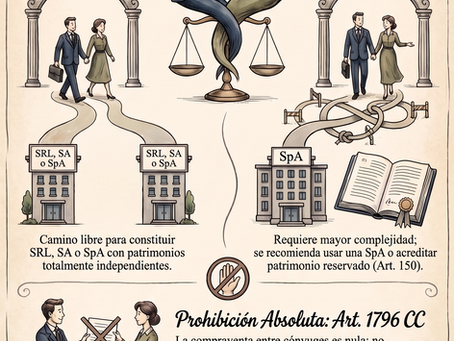 Marido y mujer en negocios: la validez de constituir una sociedad entre cónyuges separados de bienes