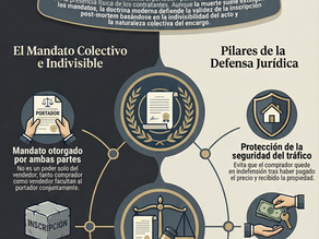 La Cláusula "Se Faculta al Portador" ante la muerte de una de las partes: ¿Nulidad de la inscripción o Vigencia por Indivisibilidad?