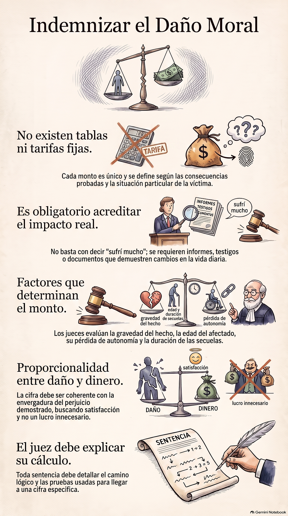 Cuantificación del daño moral en Chile