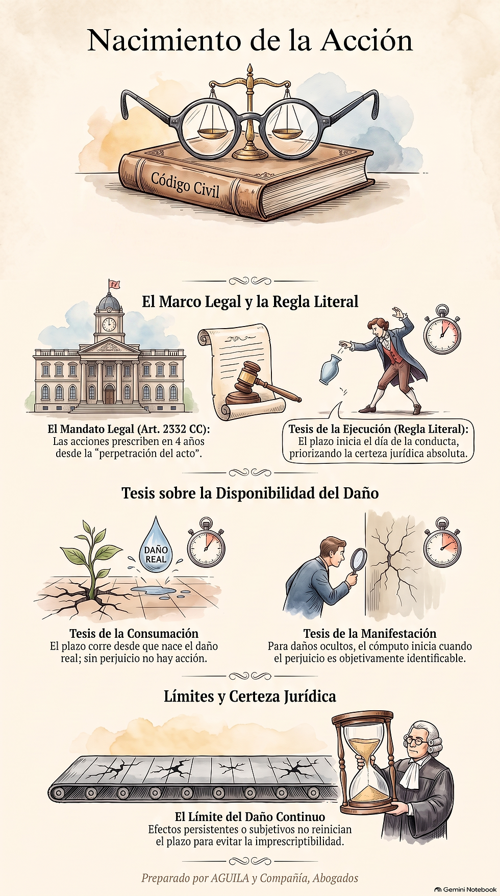 Inicio del plazo de prescripción de la acción resarcitoria por daño