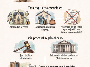 El cese del goce gratuito de la cosa común en Chile: Doctrina y jurisprudencia