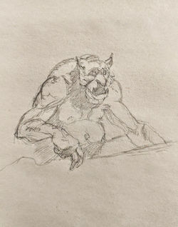 Ghoul - Frazetta Study