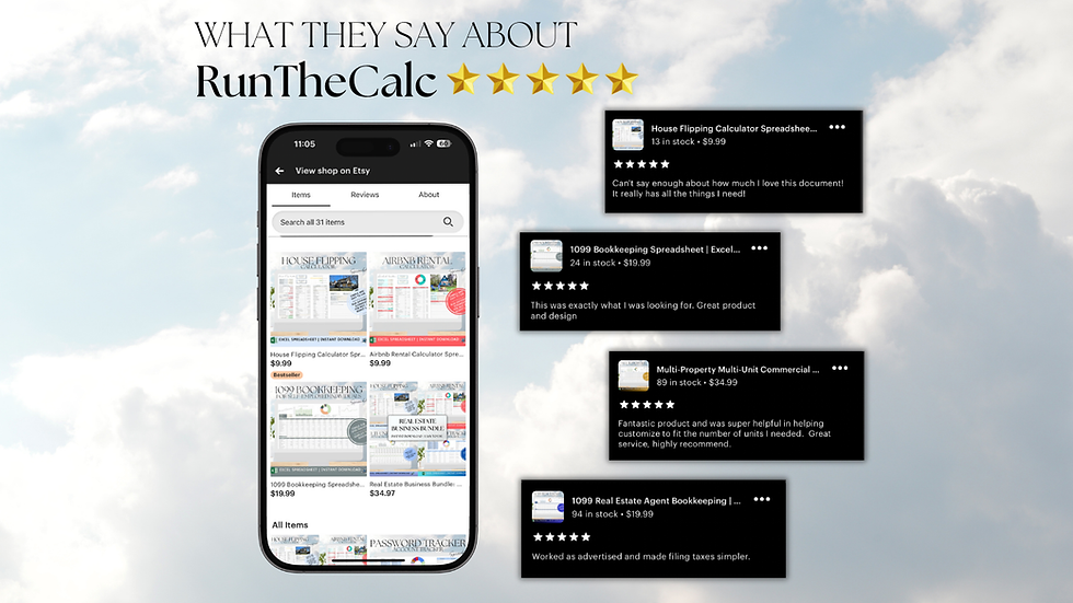 Thumbnail: Collection Tracker Spreadsheet: Excel & Google Sheets Digital Download