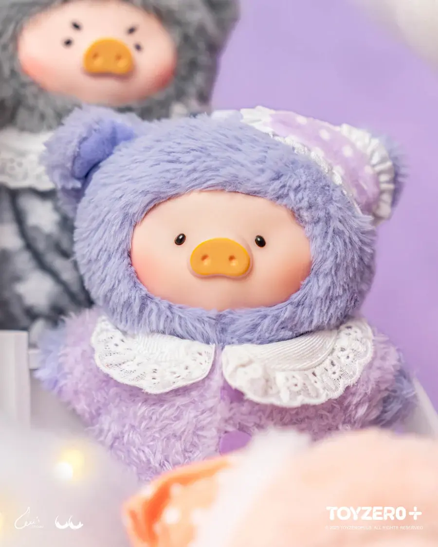 Thumbnail: ToyZeroPlus Lulu The Piggy LuLu’s Dreaming Wonderland Series PVC Plush Keychain