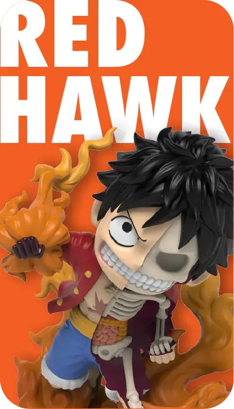 Thumbnail: Mighty Jaxx FREENY'S HIDDEN DISSECTIBLES  ONE PIECE 6 (Luffy's Gear) Blind Box