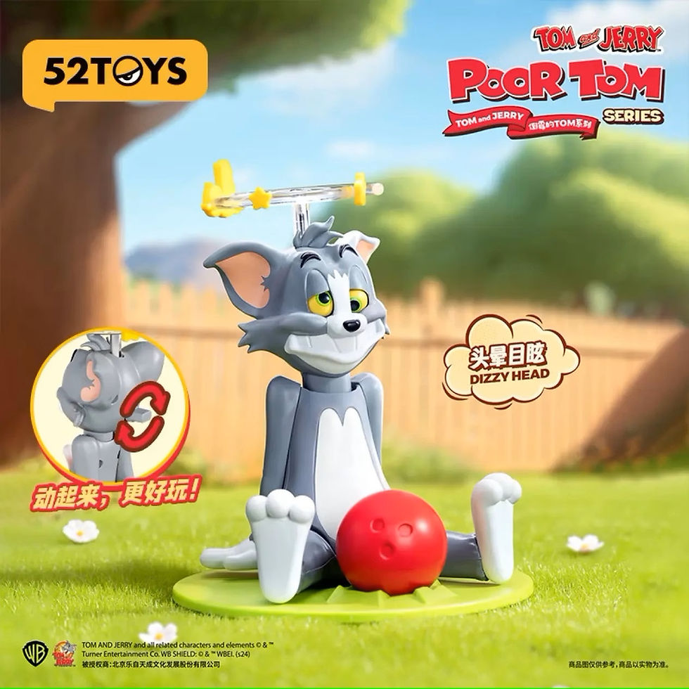 Thumbnail: 52TOYS Tom and Jerry Poor Tom Series Blind Box