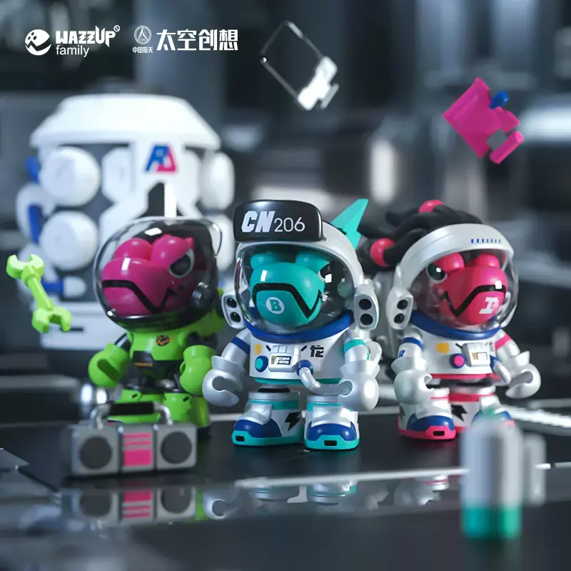 Thumbnail: Lamtoys  WAZZUP Baby Chameleon Space206 Series Blind Box