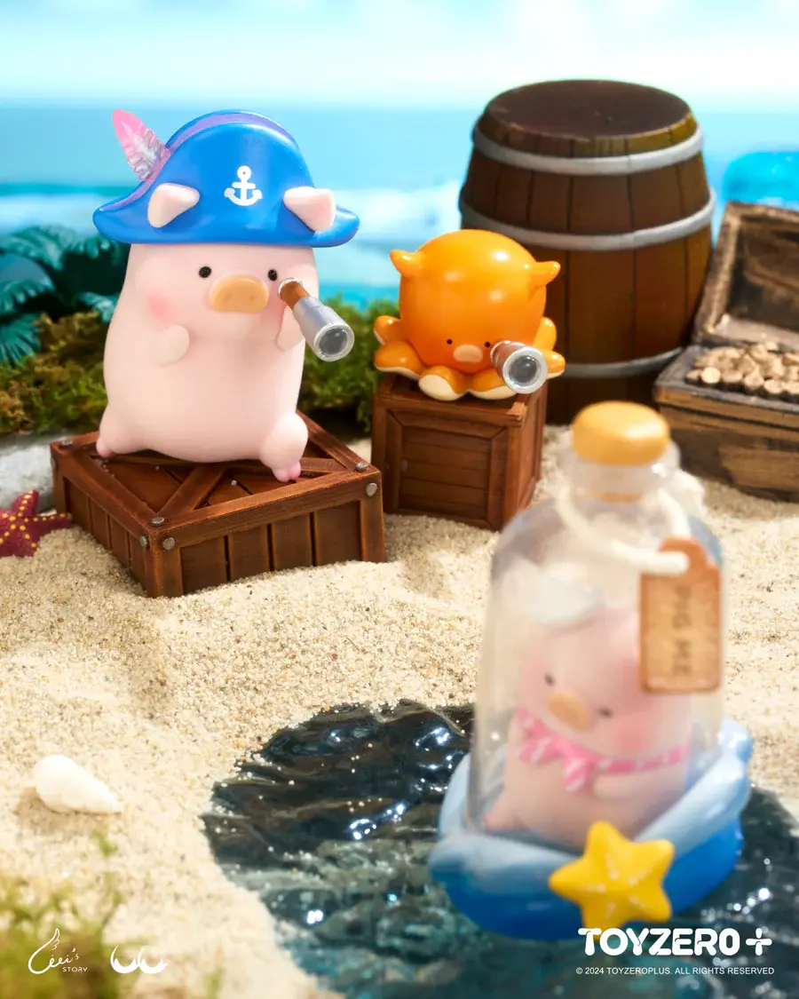 Thumbnail: ToyZeroPlus Lulu The Piggy Ocean Series Blind Box
