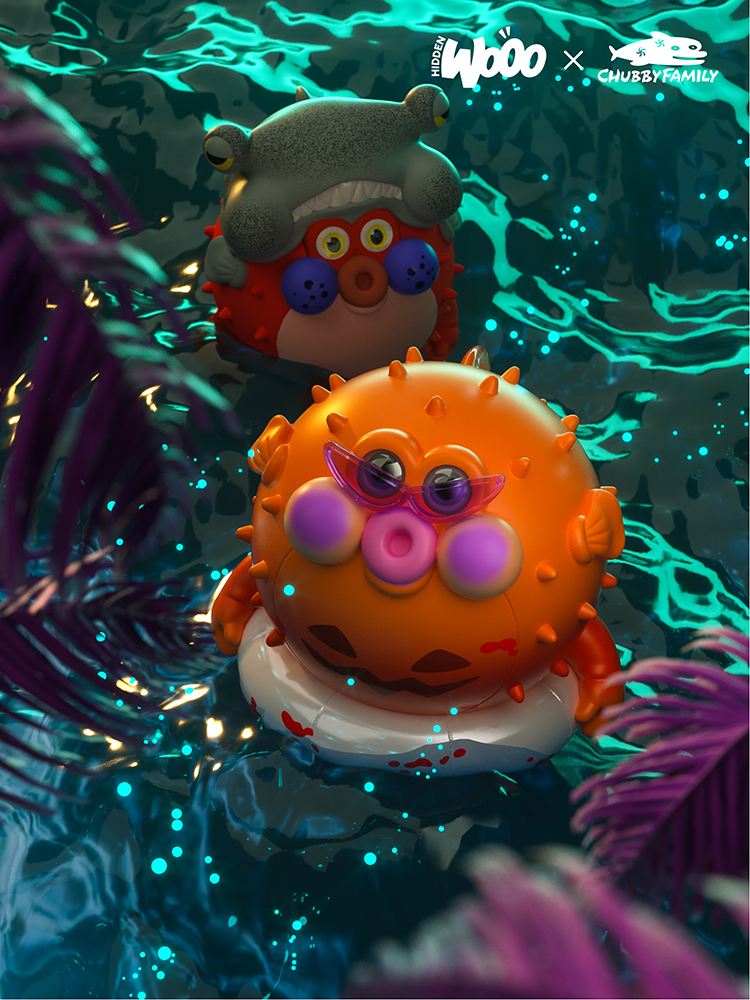 Thumbnail: Hidden Woo Chubby POPO Bi-Ocean Original Version Series Blind Box