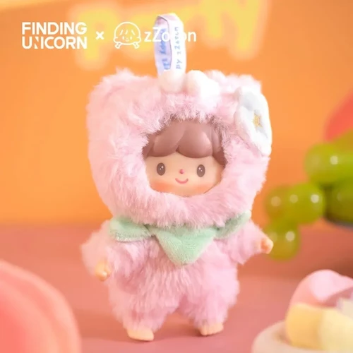 FINDING UNICORN zZoton My Little Cat Fruit Party Series Blind Box (Plush Toy)