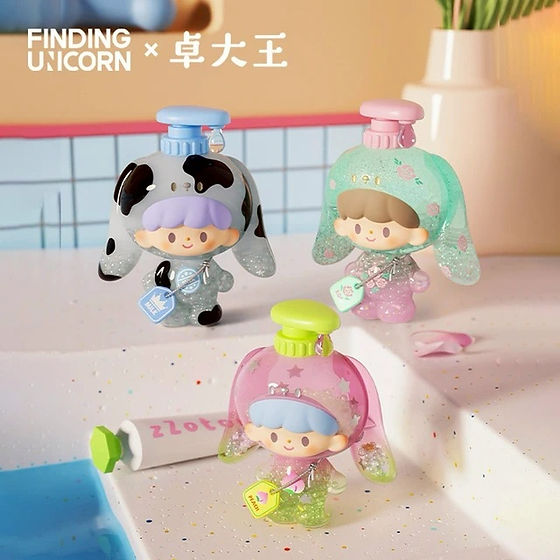 FINDING UNICORN 卓大王 Bubble Bath 【Meteor】 FINDING UNICORN zZoton (Zhuodawang) Bubble Bath Series Blind Box