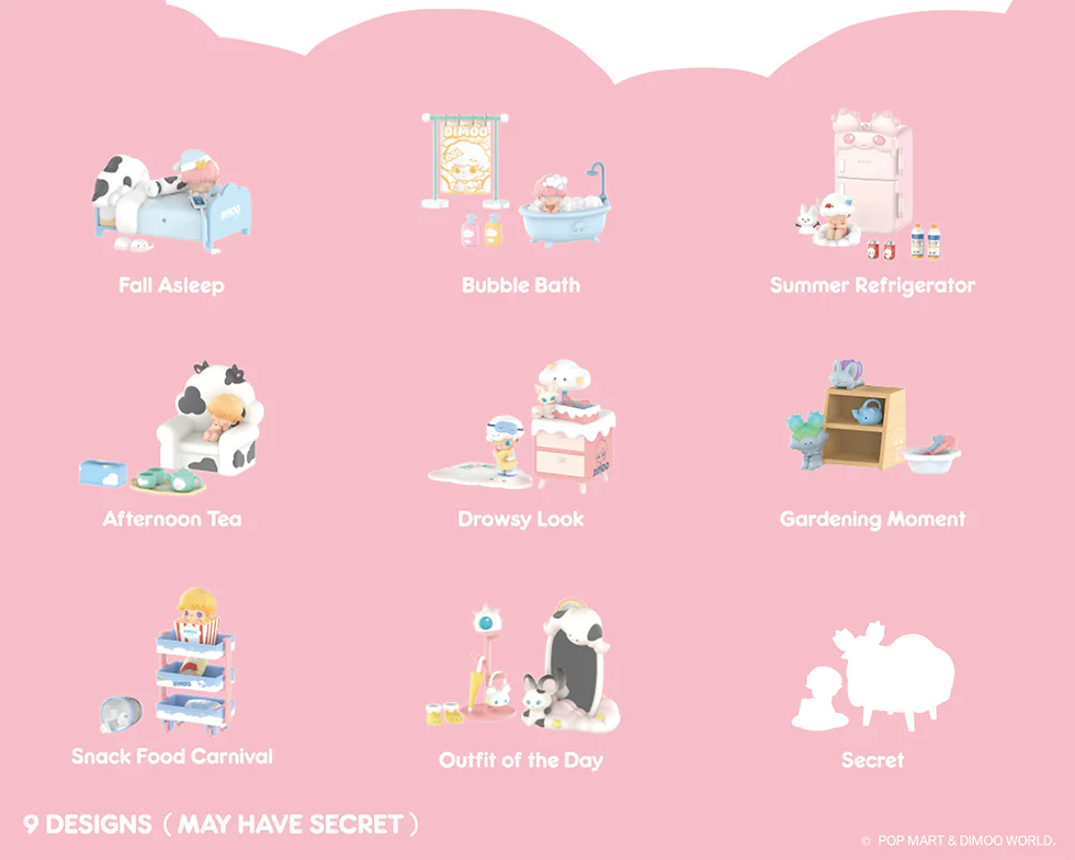 Thumbnail: POP MART Dimoo Homebody Series Blind Box