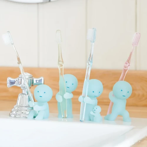 SMISKI Toothbrush Stand Mini Figure