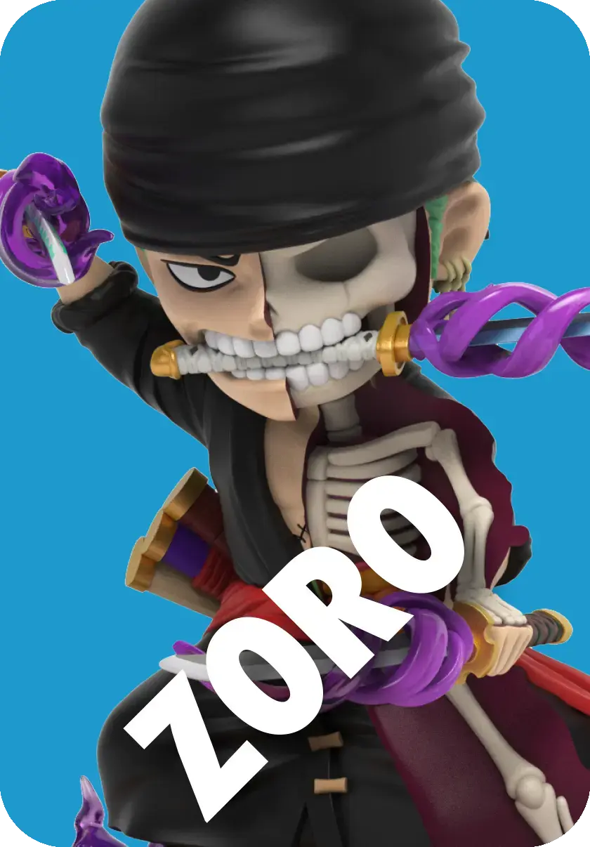 Thumbnail: Mighty Jaxx FREENY'S HIDDEN DISSECTIBLES  ONE PIECE 7 (Wano Arc) Bli